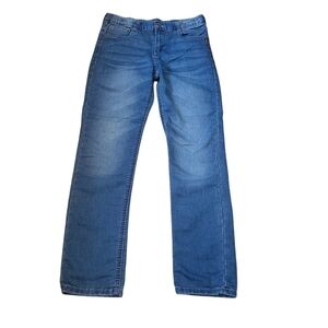 Silver Jeans  triple 5 Nathan blue silver straight leg denim jeans